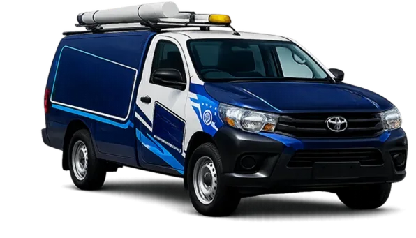Service van on its way to a Ashfield job